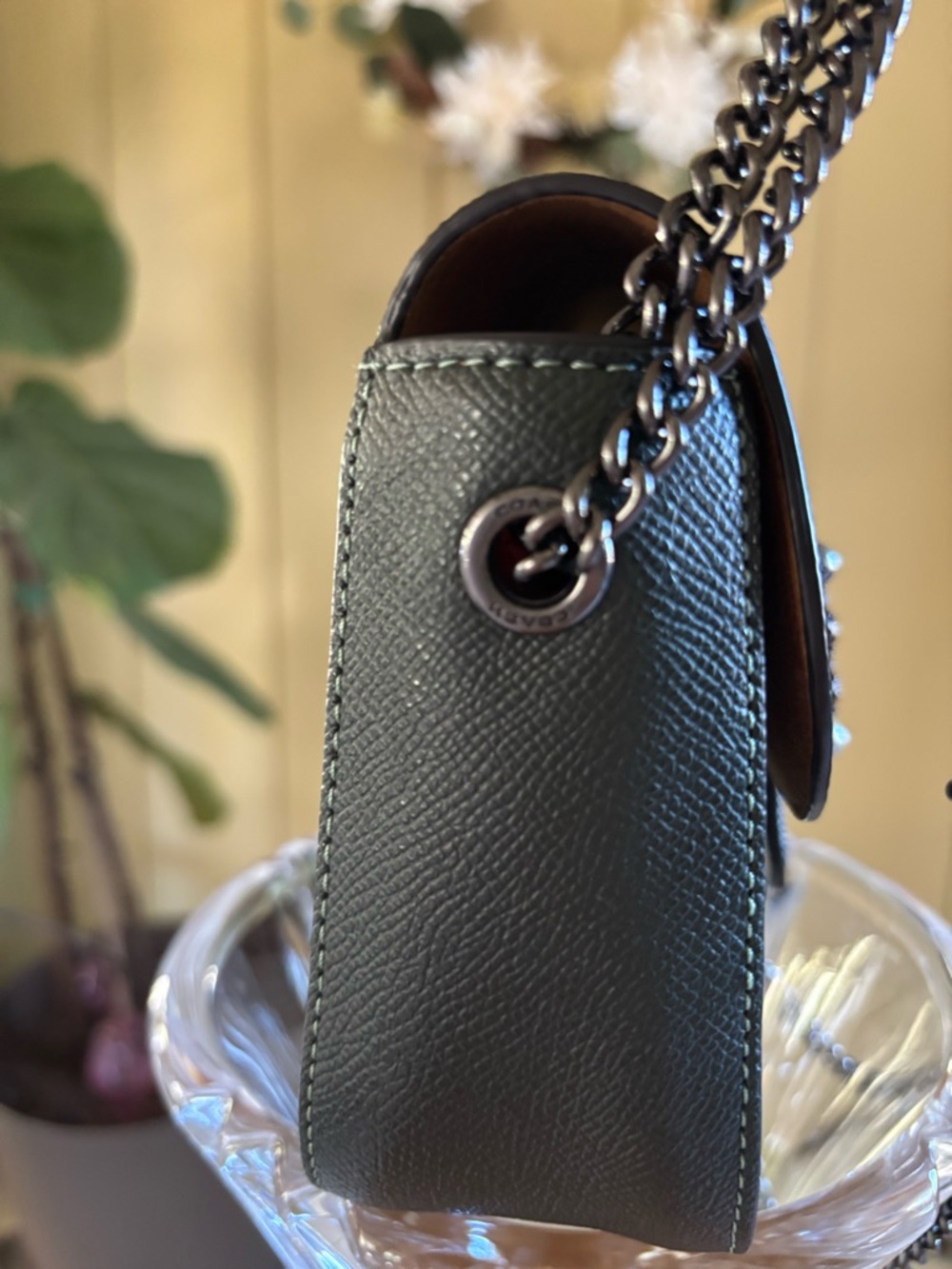 Coach Gemma Chain Crossbody with Jeweled Buckle - Picture 5 of 10
